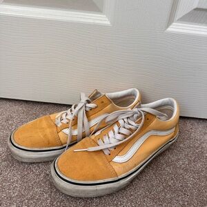 Vans - mustard color